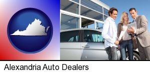 an auto dealership conversation in Alexandria, VA