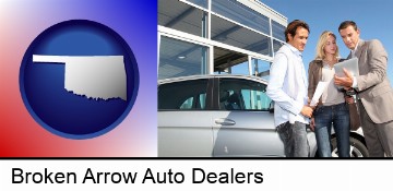 an auto dealership conversation in Broken Arrow, OK