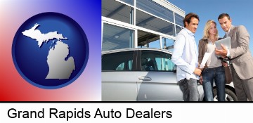 an auto dealership conversation in Grand Rapids, MI