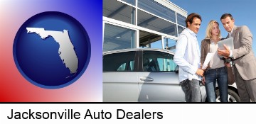 an auto dealership conversation in Jacksonville, FL