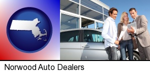 Norwood, Massachusetts - an auto dealership conversation