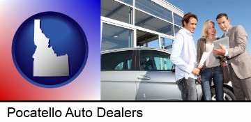 an auto dealership conversation in Pocatello, ID