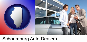 an auto dealership conversation in Schaumburg, IL