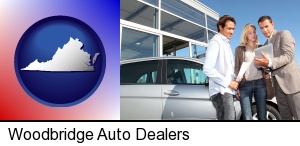 an auto dealership conversation in Woodbridge, VA