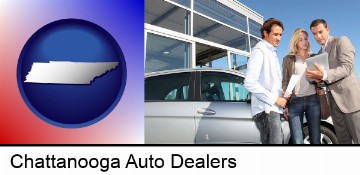 an auto dealership conversation in Chattanooga, TN