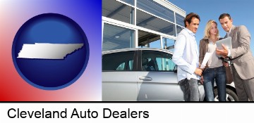 an auto dealership conversation in Cleveland, TN