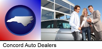 an auto dealership conversation in Concord, NC