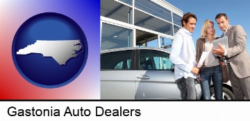 an auto dealership conversation in Gastonia, NC