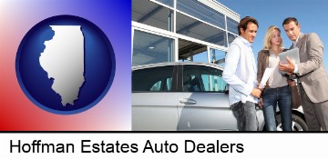an auto dealership conversation in Hoffman Estates, IL