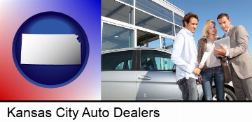 an auto dealership conversation in Kansas City, KS