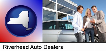 an auto dealership conversation in Riverhead, NY