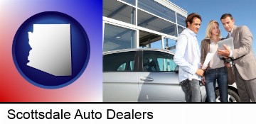 an auto dealership conversation in Scottsdale, AZ